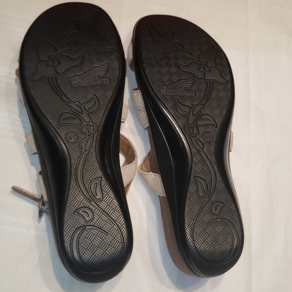 DANSKO Strappy Slingback Comfort Footbed Sandal Leather NEW Womens - Picture 10 of 10